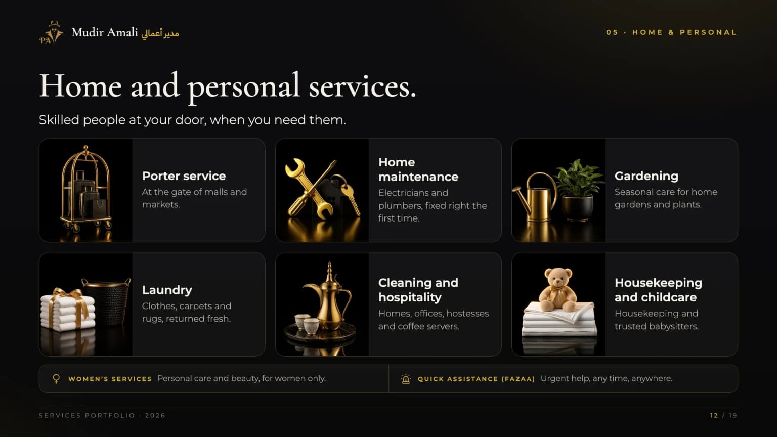 Company profile slide 12